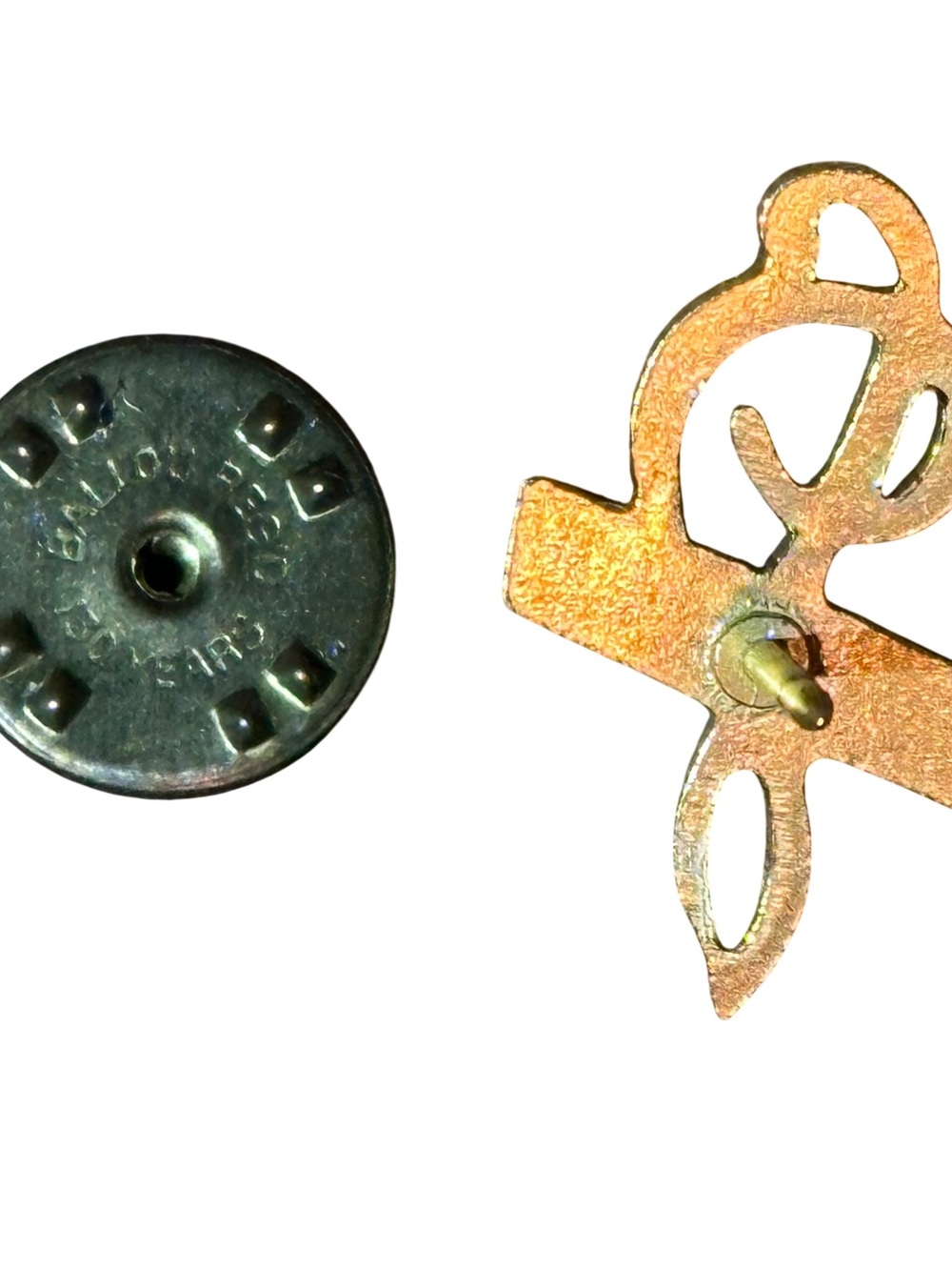 Anlo Gold-tone Decorative Button Accent - Picture 5 of 6